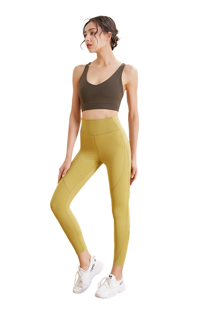 Saltum Strappy Sports Bra - High Support Workout Top for Women | Yoga, Running, Gym & Activewear