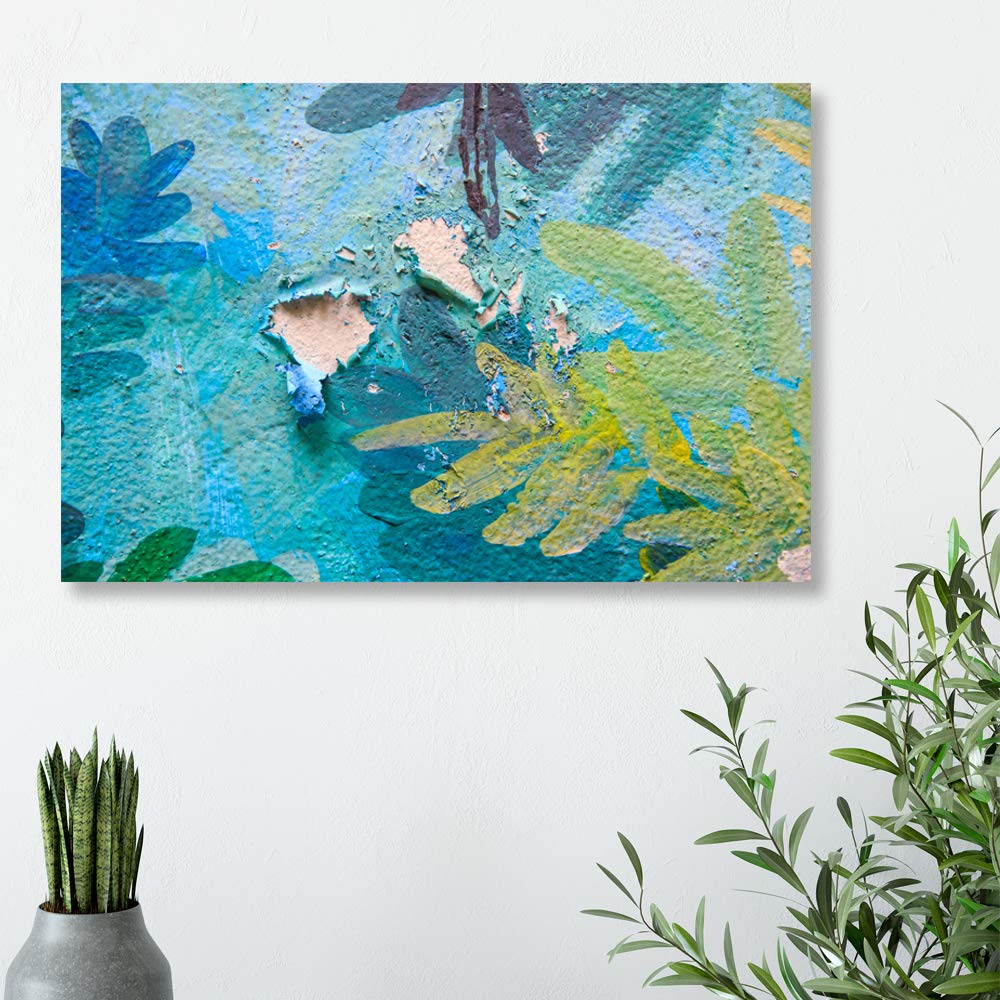 Wall26 Rustic Ink Canvas Wall Art - 32x48 Inches Framed Paintings for Home Decor, Perfect for Bedroom, Living Room, and Office Spaces