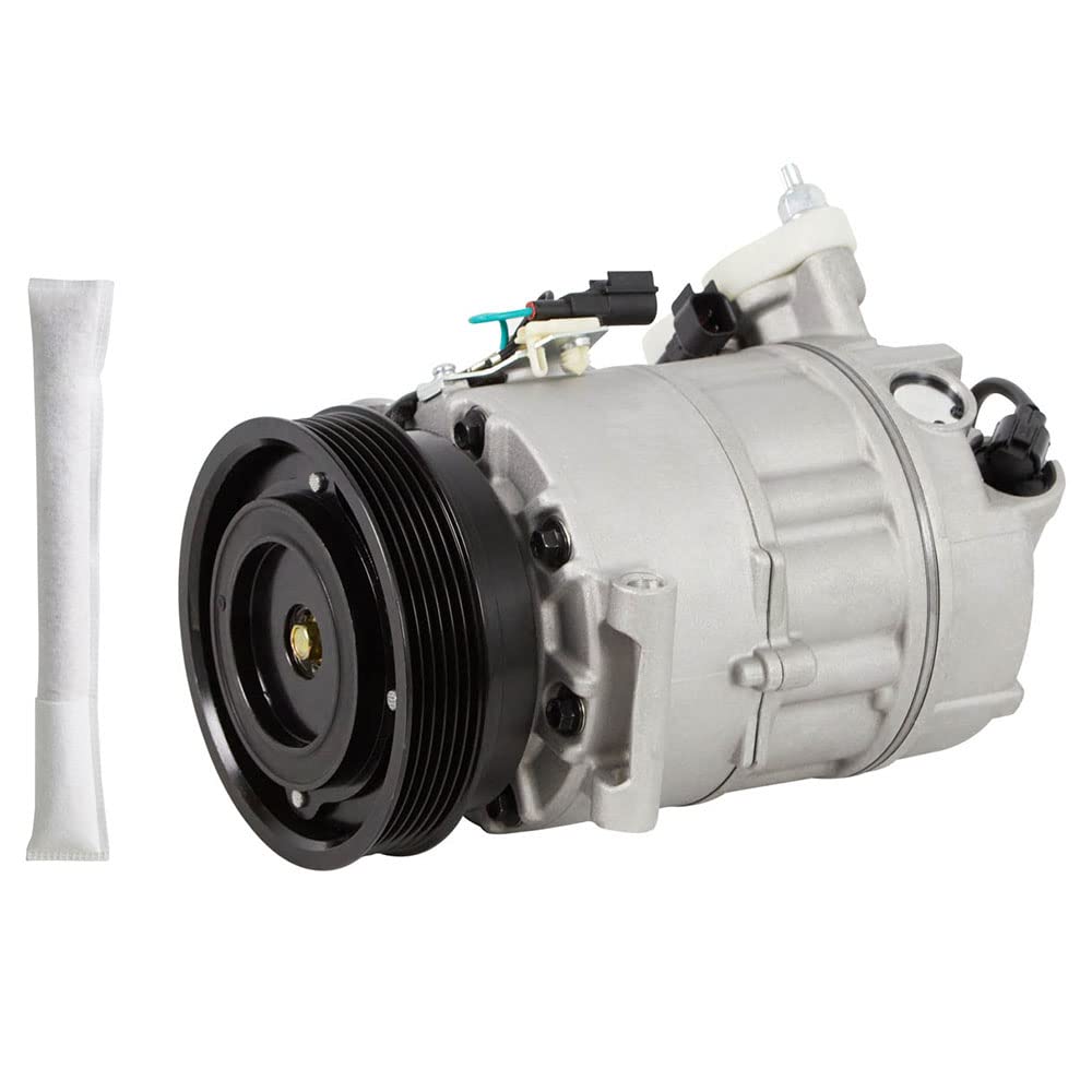 New Volvo S80 2016 AC Compressor & A/C Drier Kit - 61-98952R2 OEM Replacement | Perfect for Summer Cooling System Repair & Maintenance