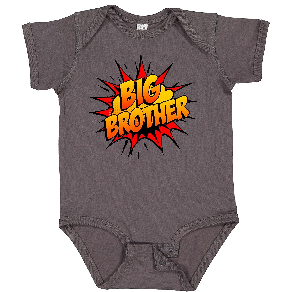 Inktastic Big Brother Super Hero Baby Bodysuit - Cute Newborn Onesie for Siblings & Superhero Fans - Perfect for Birthdays, Baby Showers & Family Photos