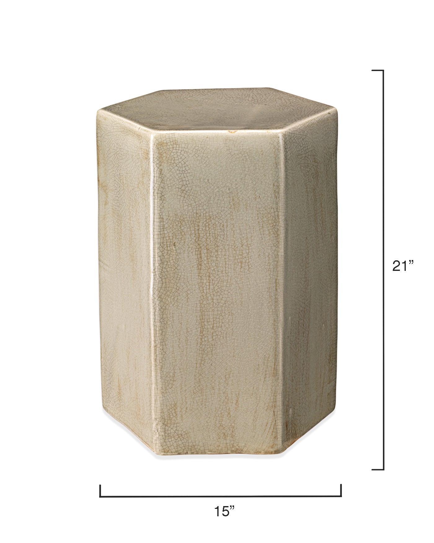 Portable Side Table - Large Pistachio Green Accent Table for Living Room, Bedroom, or Outdoor Use