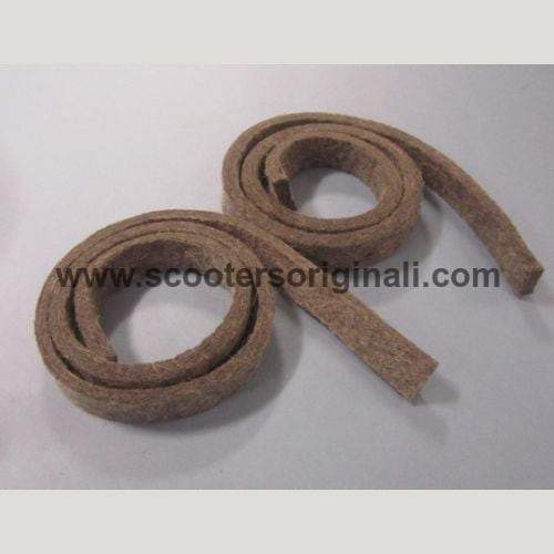 Lambretta Felt Padding Gas Tank Strap Set (2-Piece) for Series 1 Scooters - Premium Protection & Comfort - Perfect for Vintage Scooter Restoration & Custom Builds