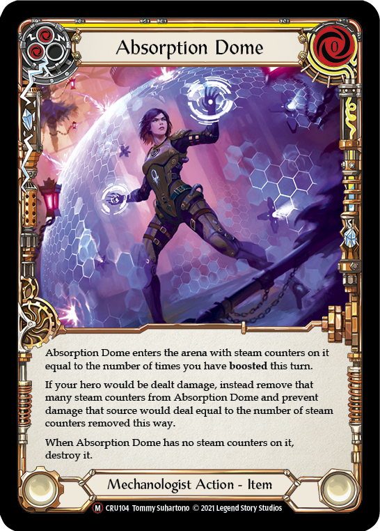 Absorption Dome [U CRU104] - Magic: The Gathering Crucible of War Unlimited Edition Card - Perfect for MTG Deck Building & Collectors
