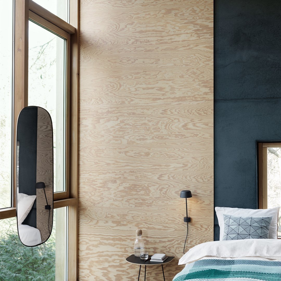 Anderssen Voll Framed Mirror by Muuto - Modern Scandinavian Wall Mirror for Living Room, Bedroom & Entryway Decor