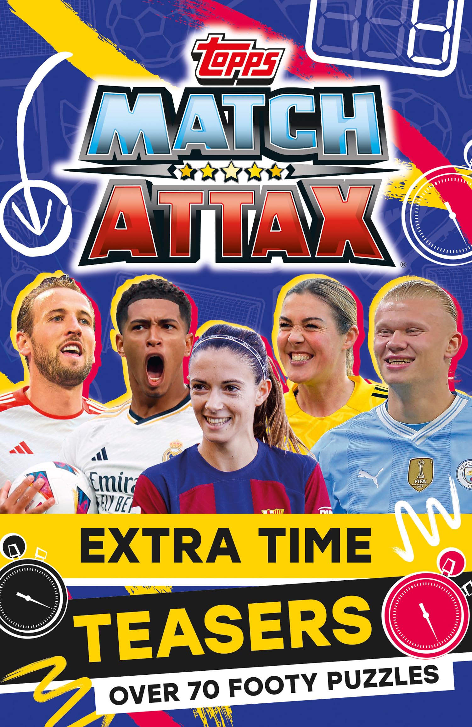 Match Attax Extra Time Teasers: Ultimate Football Puzzle Book with 90+ Pages of Star Player Activities – Perfect for Kids Ages 7-12 | Pocket Puzzles for Travel, Gifts & Family Game Nights