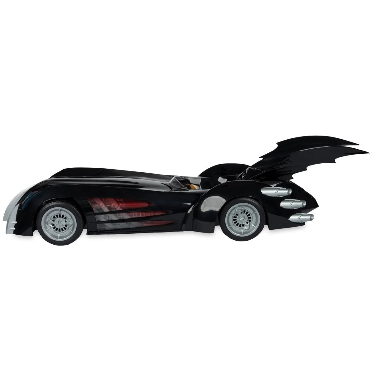 Batman & Robin DC Multiverse Batmobile with Lights & Sound - Collectible Action Figure Toy for Kids & Adults - Perfect for Play, Display & Superhero Fans