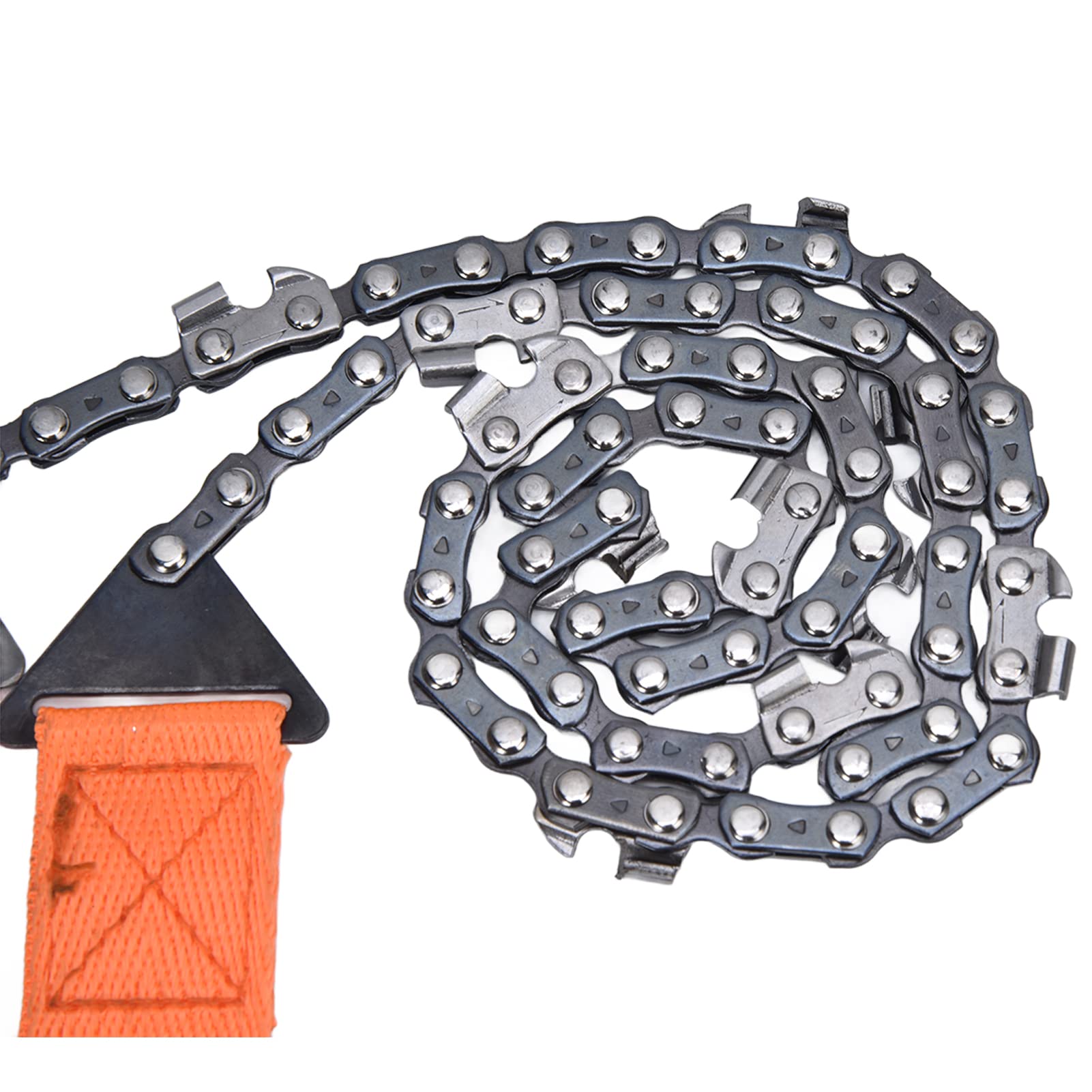 EVTSCAN 40 Inch Pocket Chainsaw - 35 Teeth Manganese Steel Blade with Nylon Handles | Portable Survival Saw for Camping, Hiking, Hunting & Wood Cutting | Perfect for Outdoor Adventures, Emergency Kits & Garden Maintenance