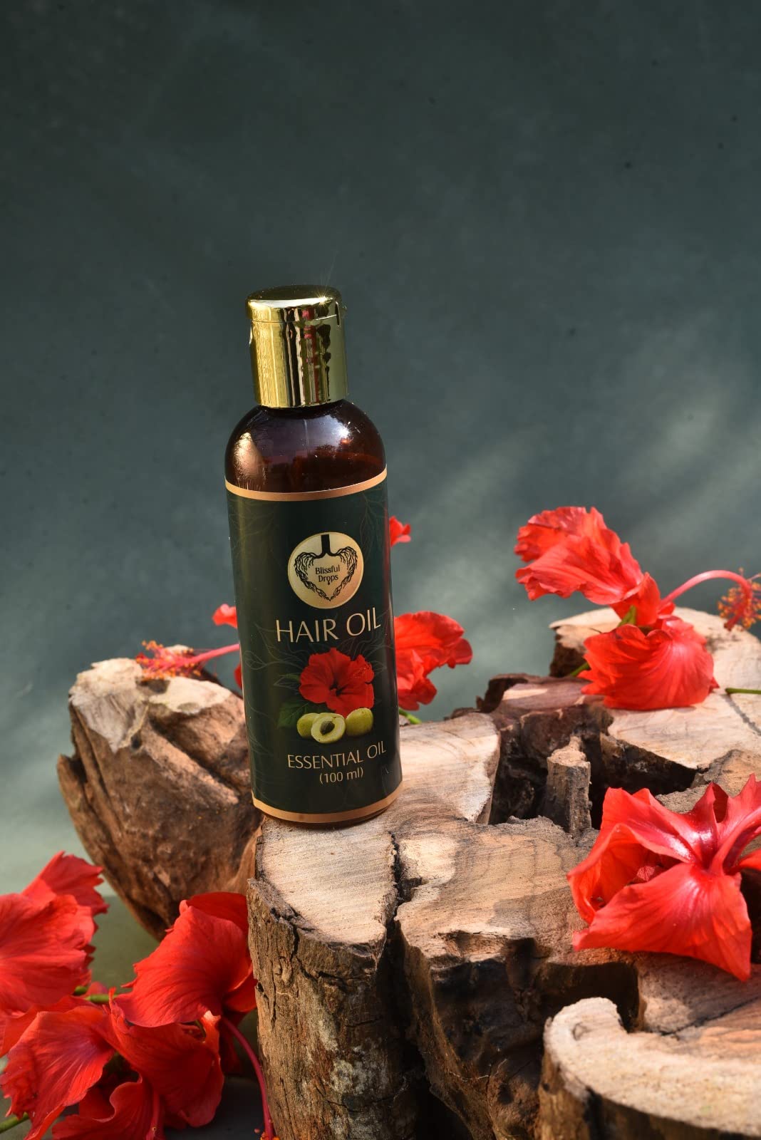 Blissful Drops Hair Oil for Dry & Damaged Hair - Nourishing & Repairing Treatment with Argan & Coconut Oil - Perfect for Daily Hydration, Split Ends Repair & Scalp Care