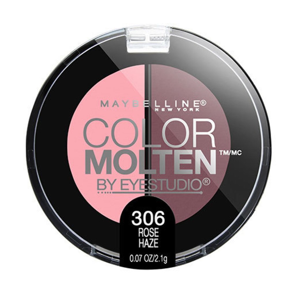 Maybelline New York Eye Studio Color Molten Cream Eyeshadow - Rose Haze, 0.07 oz | Long-Lasting Cream Eyeshadow for Day & Night Makeup Looks | Perfect for Everyday Wear & Special Occasions