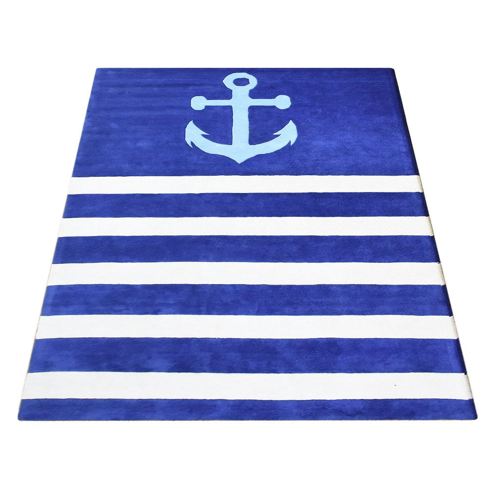 Luxury Hand Tufted Wool Area Rug - Soft & Durable for Living Room, Bedroom, Office - Modern Home Decor & Floor Covering