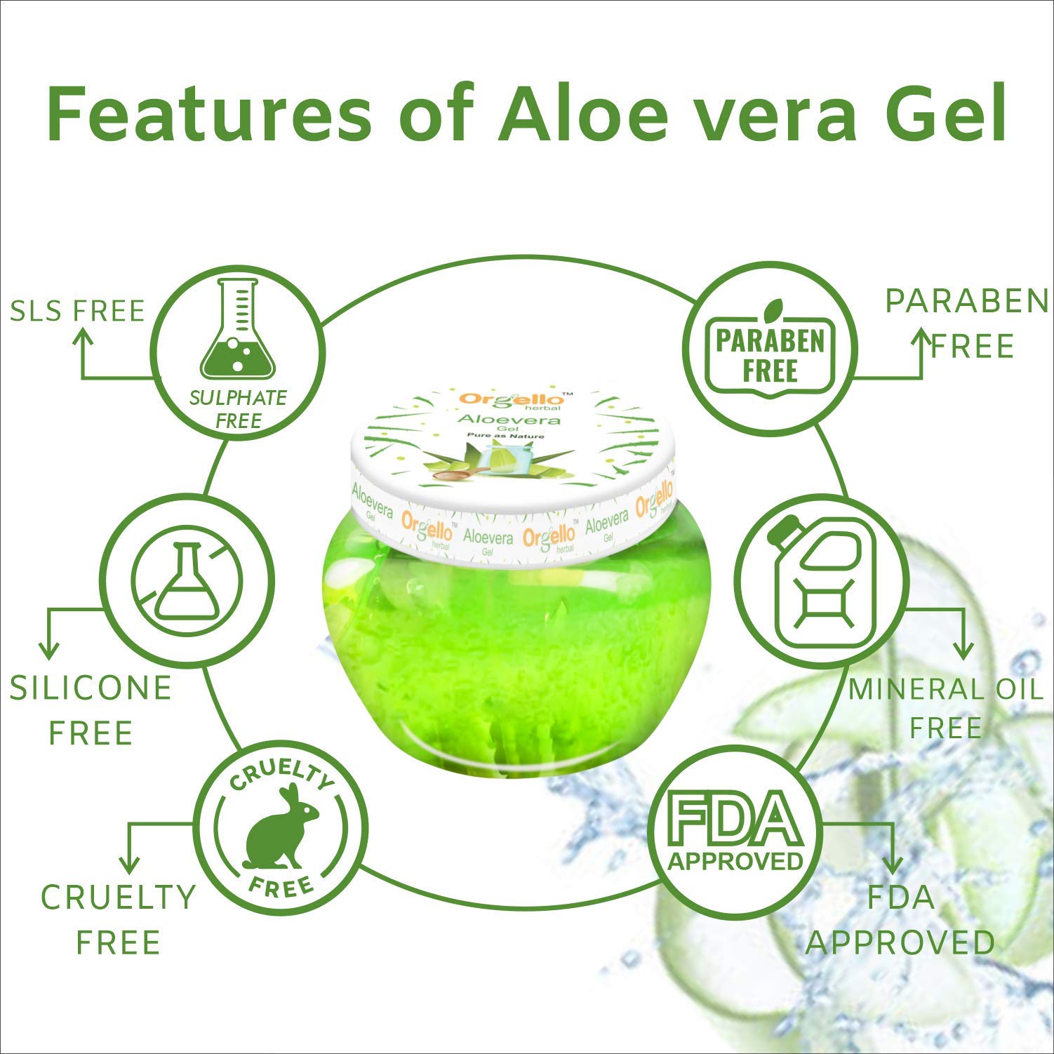 Organic Cucumber Toner Mist Spray for Face - Pore Tightening & Hydrating 100ml + Aloe Vera Gel for Face & Hair (100g & 60g) | 3-Piece Skincare Set for Acne, Oily Skin & Sunburn Relief | Daily Facial Care & Hair Hydration