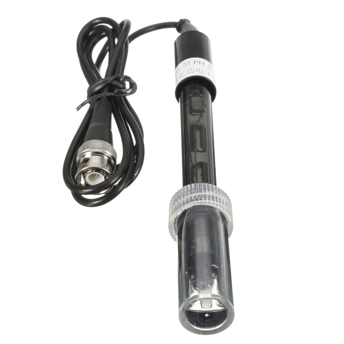 BNC Electrode Probe Connector for Hydroponic Systems & Aquarium Controllers - High Precision PH Meter Sensor for Water Quality Testing in Hydroponics, Aquariums, and Laboratory Use