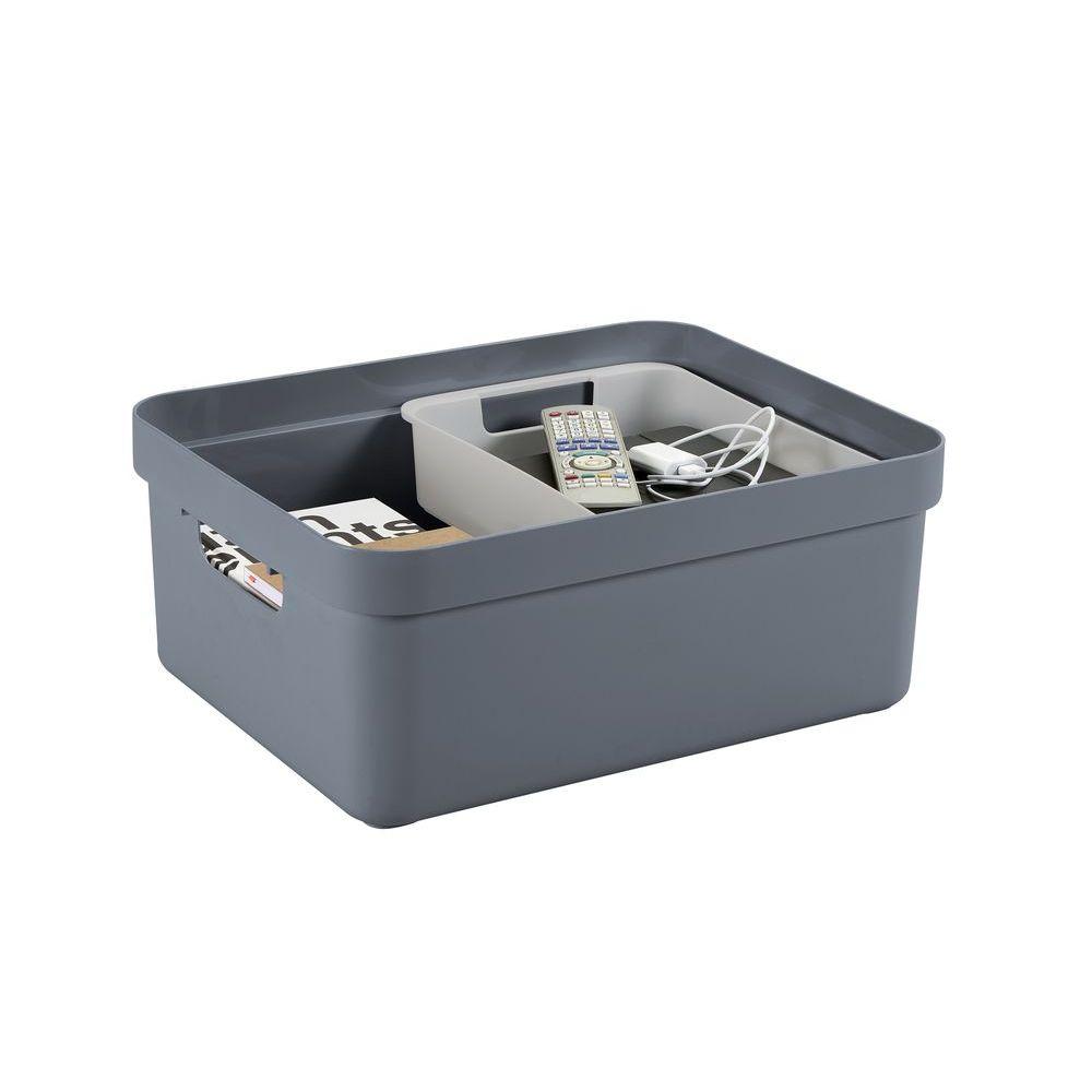 Sigma Home Medium Top Tray - Premium Plastic Storage Organizer for Kitchen, Bathroom & Office - Perfect for Utensils, Makeup & Desk Supplies
