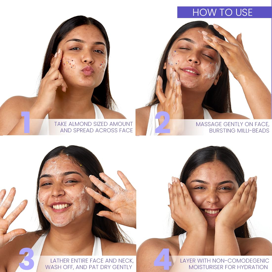 Acnestar Mankind Unisex Face Wash for Acne & Oily Skin - 50g x 2 Pack | Gentle Cleansing Formula with Natural Extracts | Perfect for Daily Skincare Routine & Travel