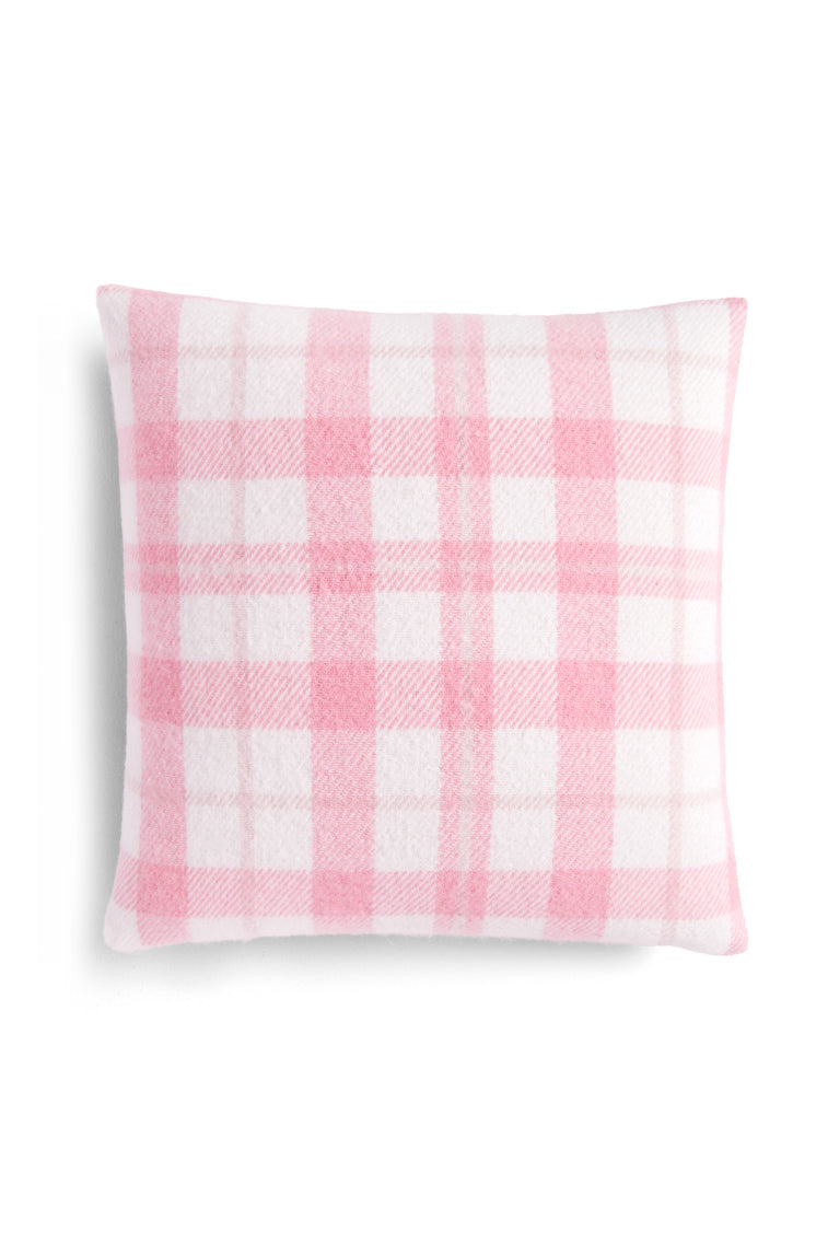 Melodina Plaid Pillow - Soft Decorative Throw Pillow for Couch, Bed & Sofa - Cozy Home Decor Accent for Living Room, Bedroom & Dorm