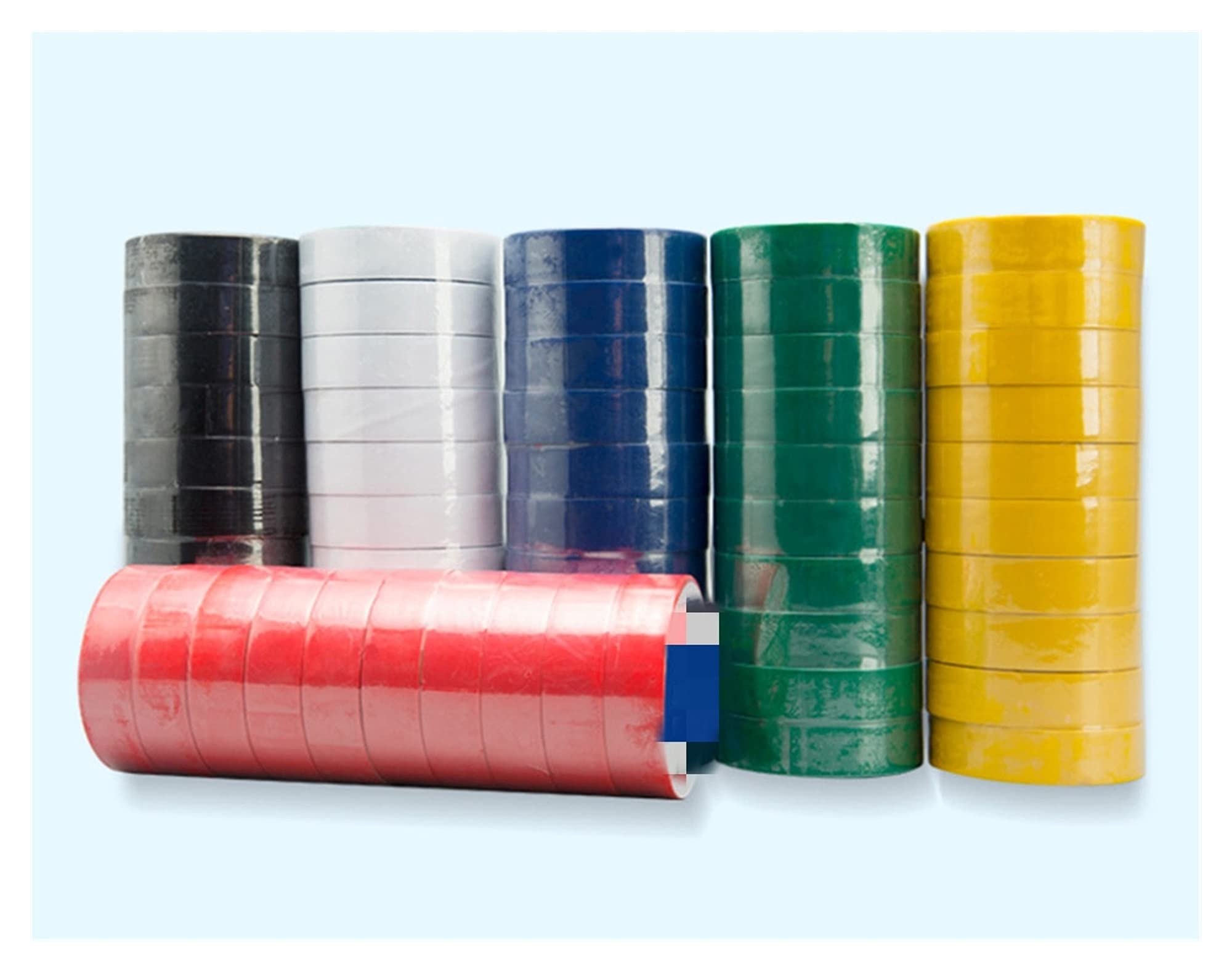 High Temp Resistant PVC Electrical Tape - 9m Roll for Insulation Protection