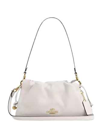 Coach Faye Shoulder Bag With Ruching - Stylish Leather Crossbody Purse for Women | Perfect for Work, Travel & Everyday Use