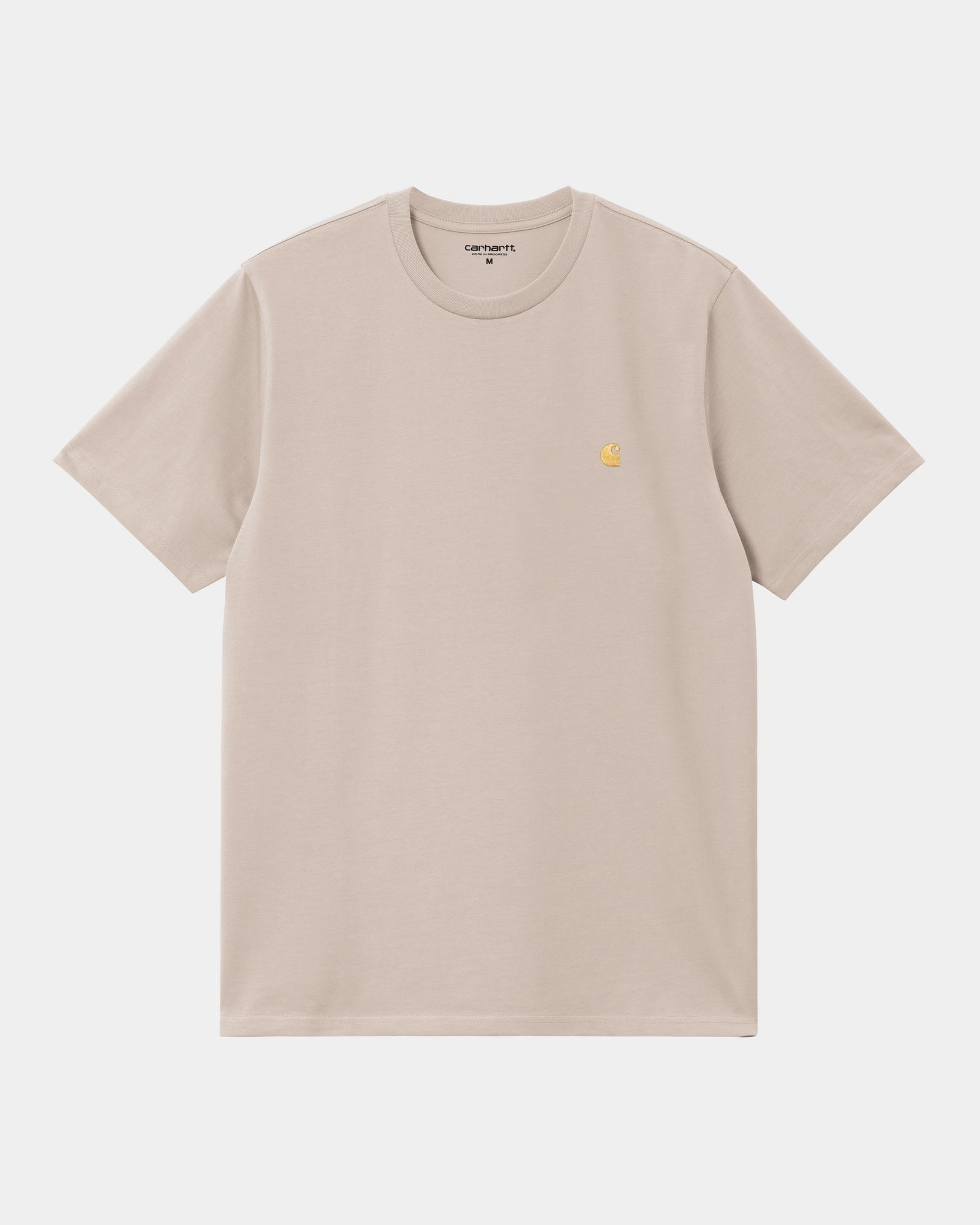 Chase T-Shirt for Men & Women | Soft Cotton Casual Tee in Dusky Beige | Perfect for Everyday Wear, Outings & Layering