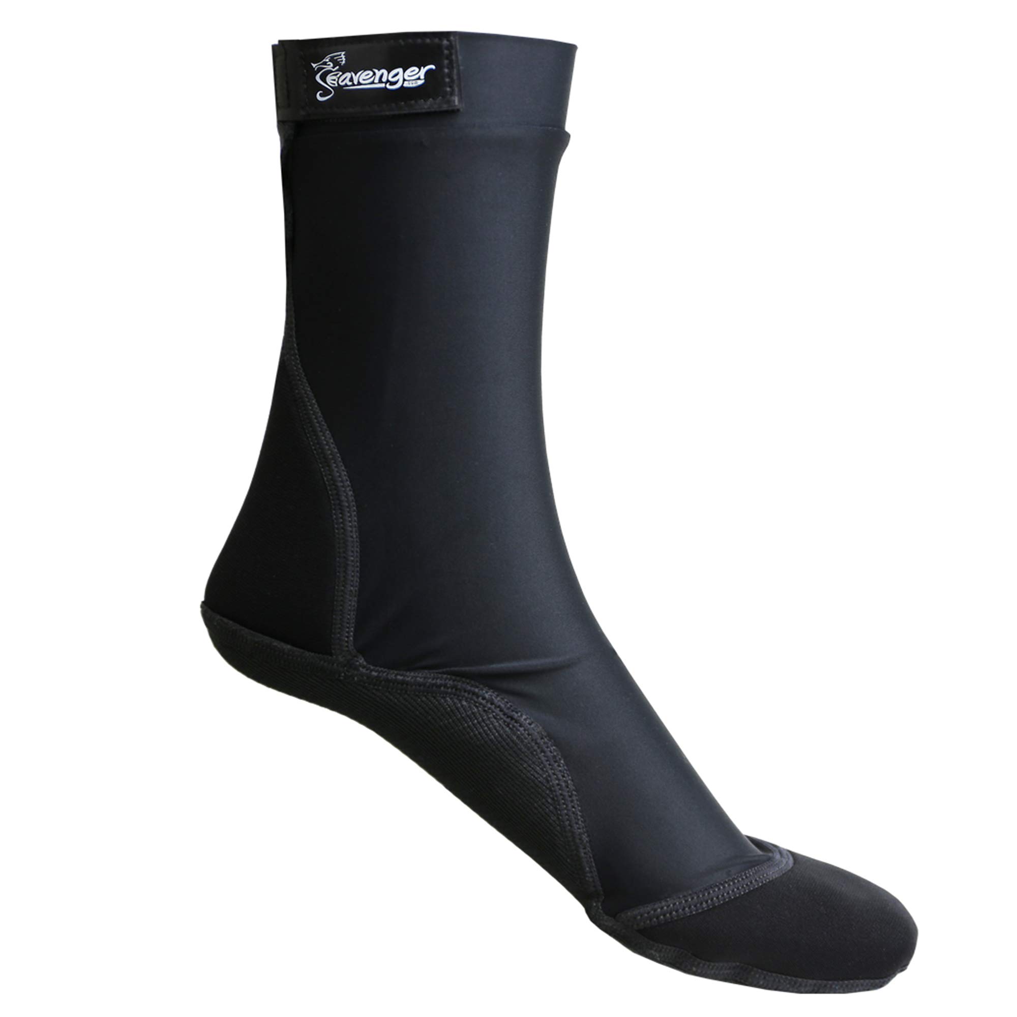 Seavenger SeaSnugs Tall Beach Socks for Soccer - Water Shoes for Men & Women - Quick-Dry, Non-Slip, UV Protection - Perfect for Beach, Pool, Surfing & Outdoor Sports