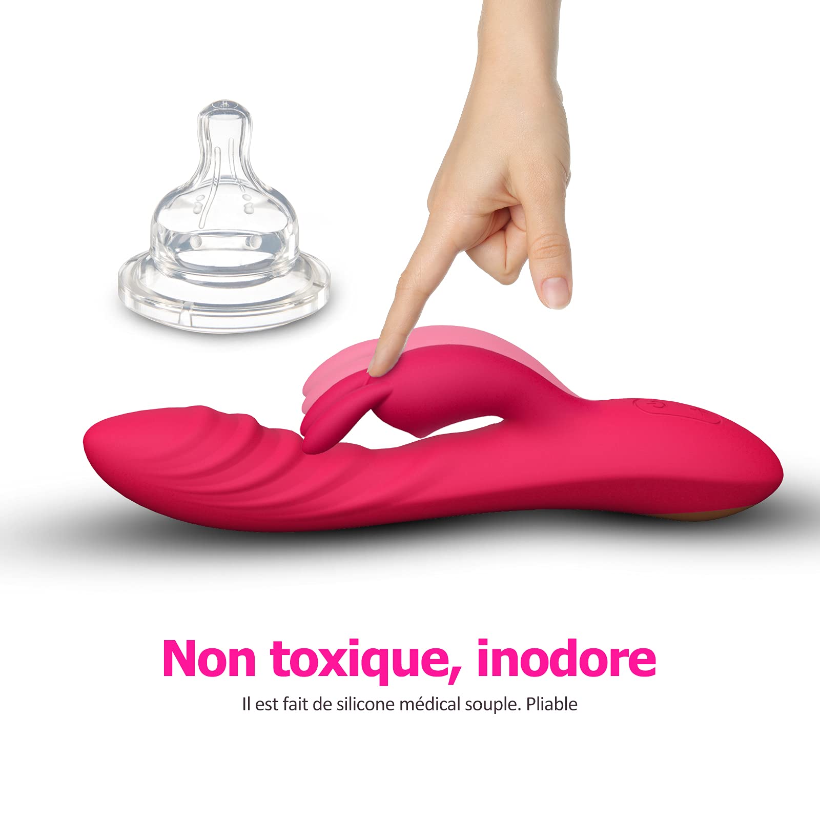 12 Speed Waterproof Clitoral Sucking Vibrator with Remote Control - Rechargeable G Spot & Clitoris Stimulator for Women & Couples - Perfect for Solo Play, Foreplay & Long Distance Relationships