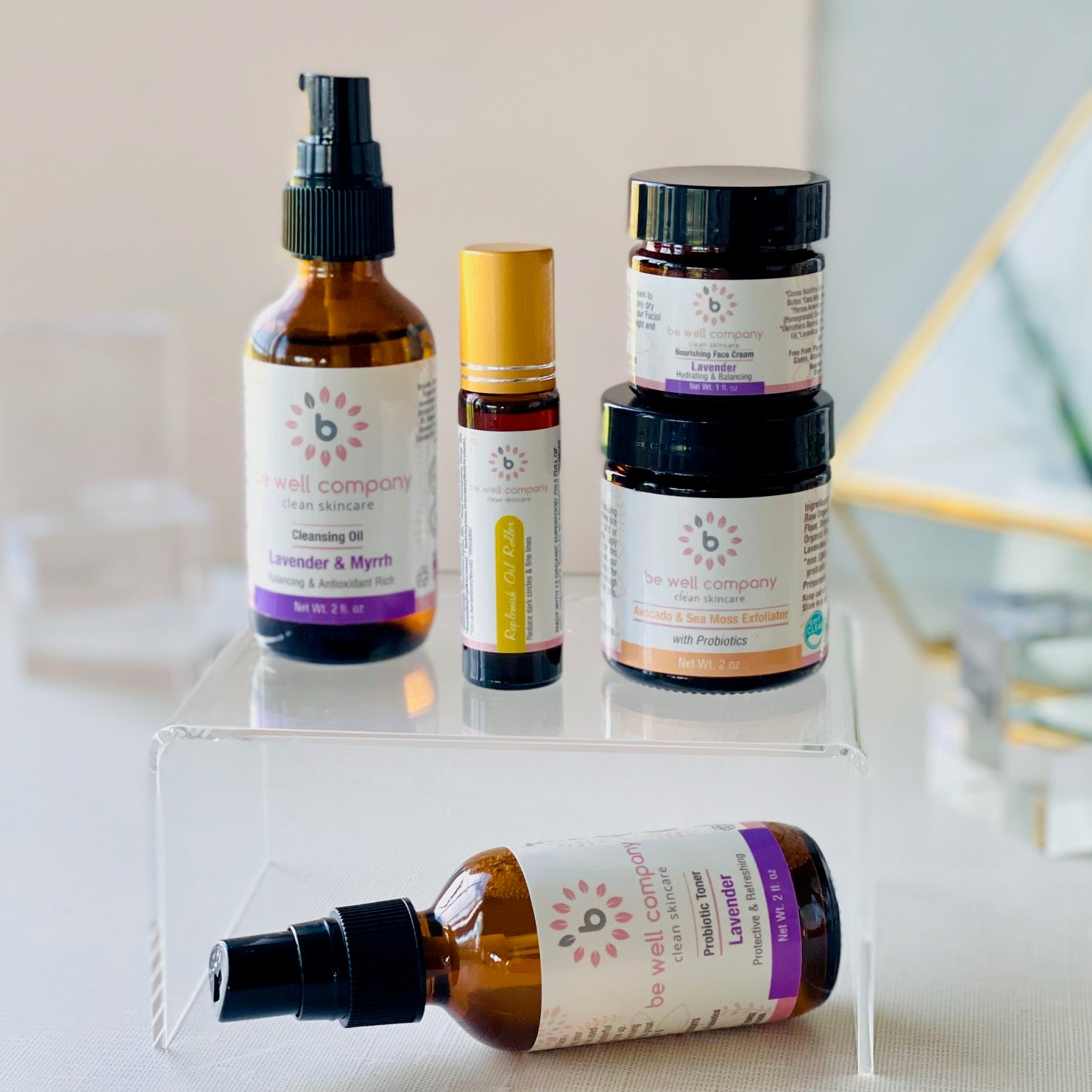 Graceful Aging Face Kit - Anti-Aging Skincare Set with Collagen & Hyaluronic Acid for Wrinkles & Fine Lines | Perfect for Daily Routine & Night Care