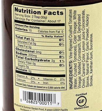 Sugar Free BBQ Sauce - G Hughes Maple Brown Flavor, Gluten Free, 18 Ounce (Pack of 2) - Perfect for Grilling, Dipping & Marinades