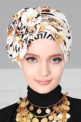 Stylish Cotton Turban Head Wrap for Women - Soft & Breathable Hair Scarf - Perfect for Yoga, Beach, or Everyday Fashion Accessory