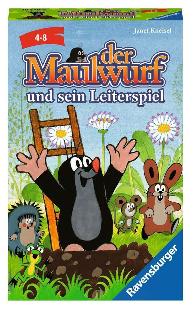 Ravensburger The Mole and His Ladder Game – Fun Educational Board Game for Kids Ages 4+, Perfect for Family Game Nights and Birthday Parties