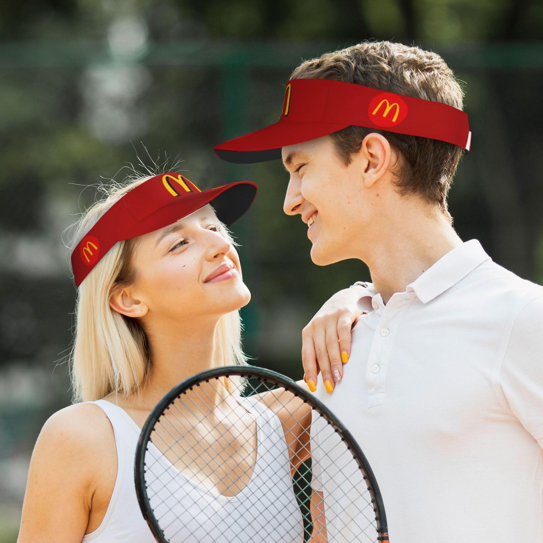 Unisex Adjustable Sport Sun Visor Hat - Breathable Empty Top Baseball Cap for Men & Women - Perfect for Running, Golf, Tennis & Outdoor Activities