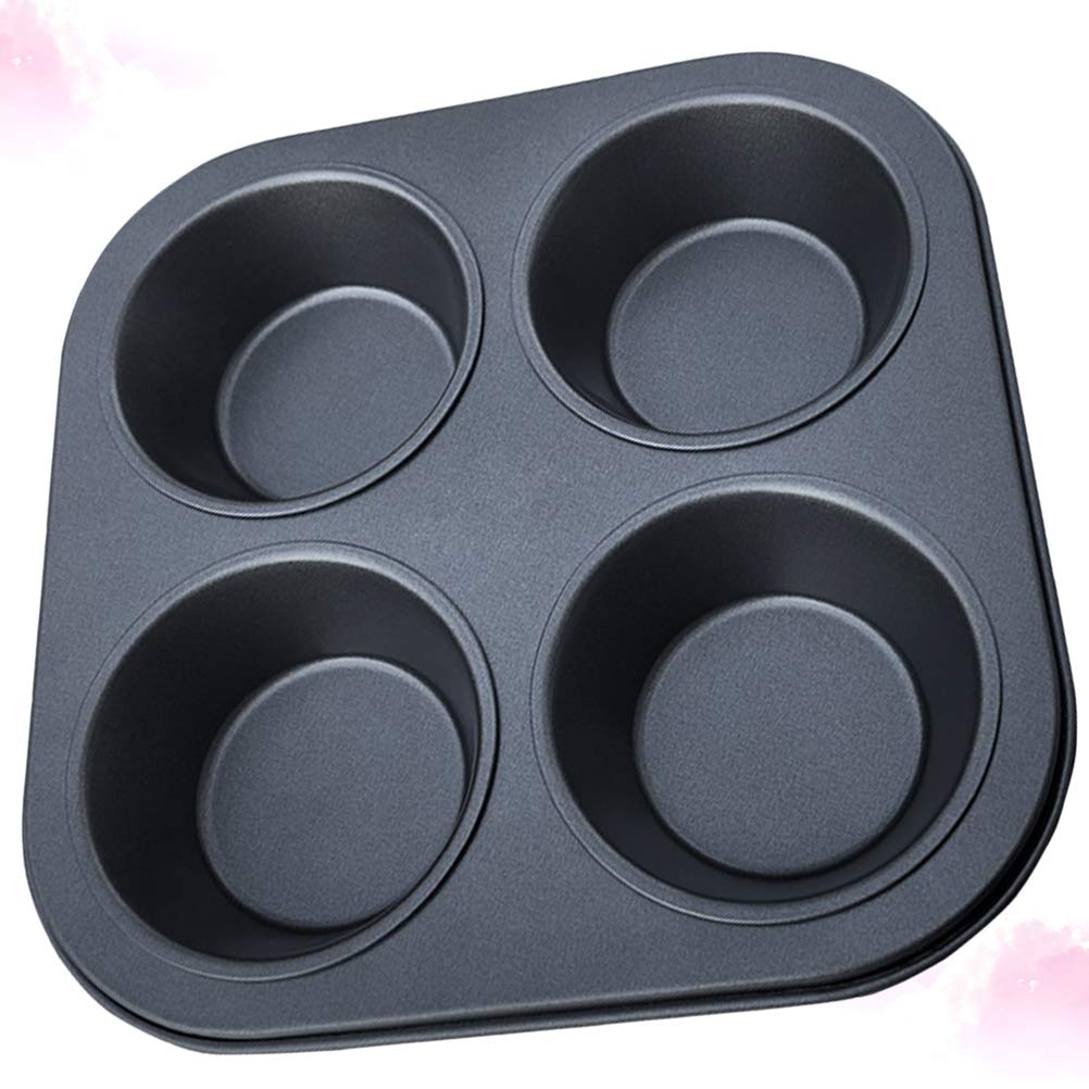 DOITOOL 4-Piece Non-Stick Baking Set - Oven Roasting Pans, Muffin Cake Molds, Mini Ice Cube Trays & Cookie Cutters - Perfect for Cupcakes, Cookies, Pot Pies & Party Desserts