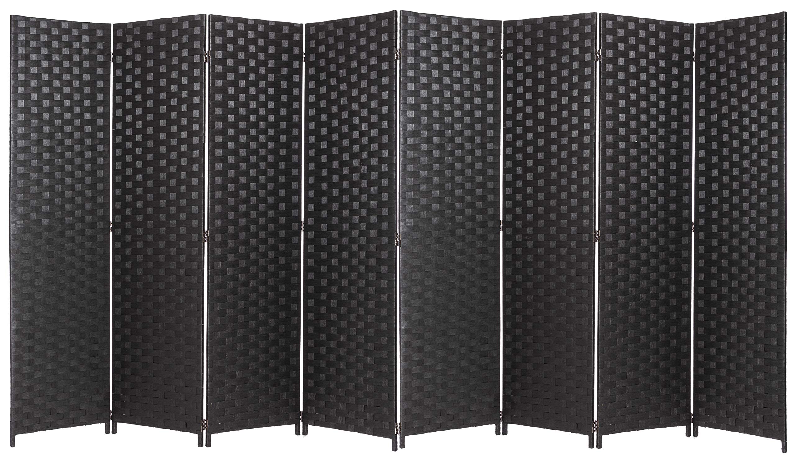 Legacy Decor 8-Panel Bamboo Room Divider - 68
