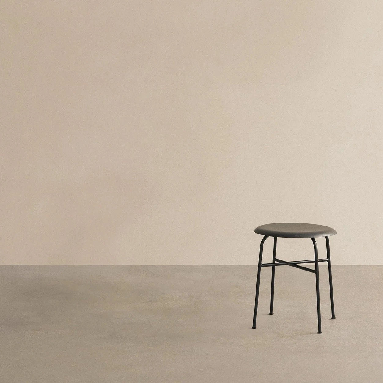 Afteroom Stool - Modern Wooden Bar Stool with Veneer Finish | Perfect for Kitchen Islands, Breakfast Nooks & Small Spaces