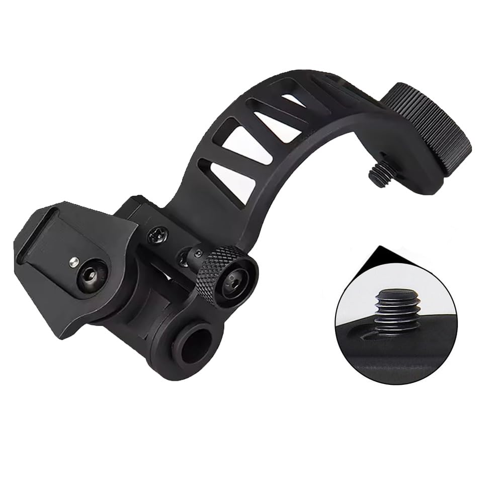 PVS-14 J-Arm Dovetail Mount - Compatible with PVS-14 Night Vision Monocular & L4G24 Mount - Helmet Mount for Night Vision Goggles - Perfect for Military, Hunting & Tactical Operations