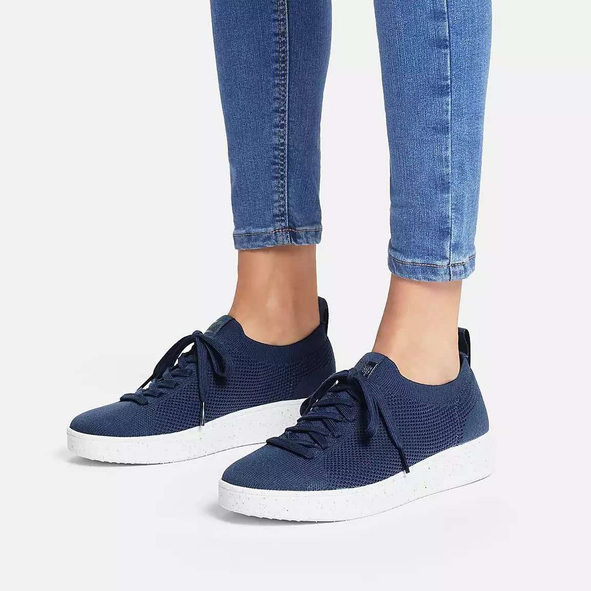 FITFLOP Rally E01 Multi Knit Sneakers for Women - Comfortable Walking Shoes for Casual Wear & Daily Use - Final Sale