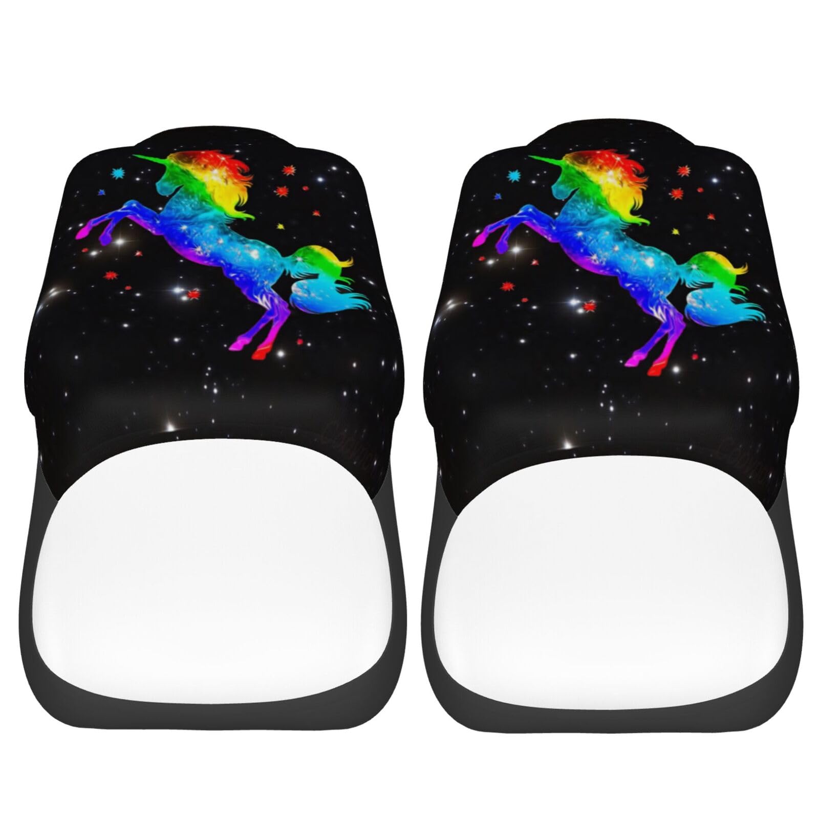 Galaxy Rainbow Unicorn Car Seat Covers - Universal 2-Piece Set for Most Cars, SUVs, Sedans & Trucks | Waterproof & Non-Slip Auto Seat Protectors | Perfect for Kids, Teens & Fantasy Lovers' Vehicles