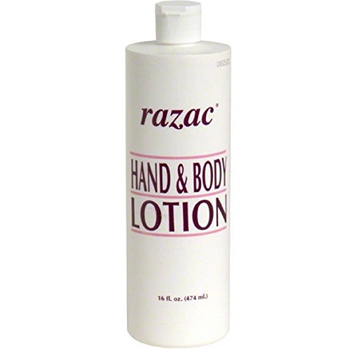Razac Moisturizing Hand & Body Lotion for Dry Skin - 16 oz (Pack of 7) - Hydrating Lotion for Men & Women - Perfect for Daily Use at Home, Office or Travel