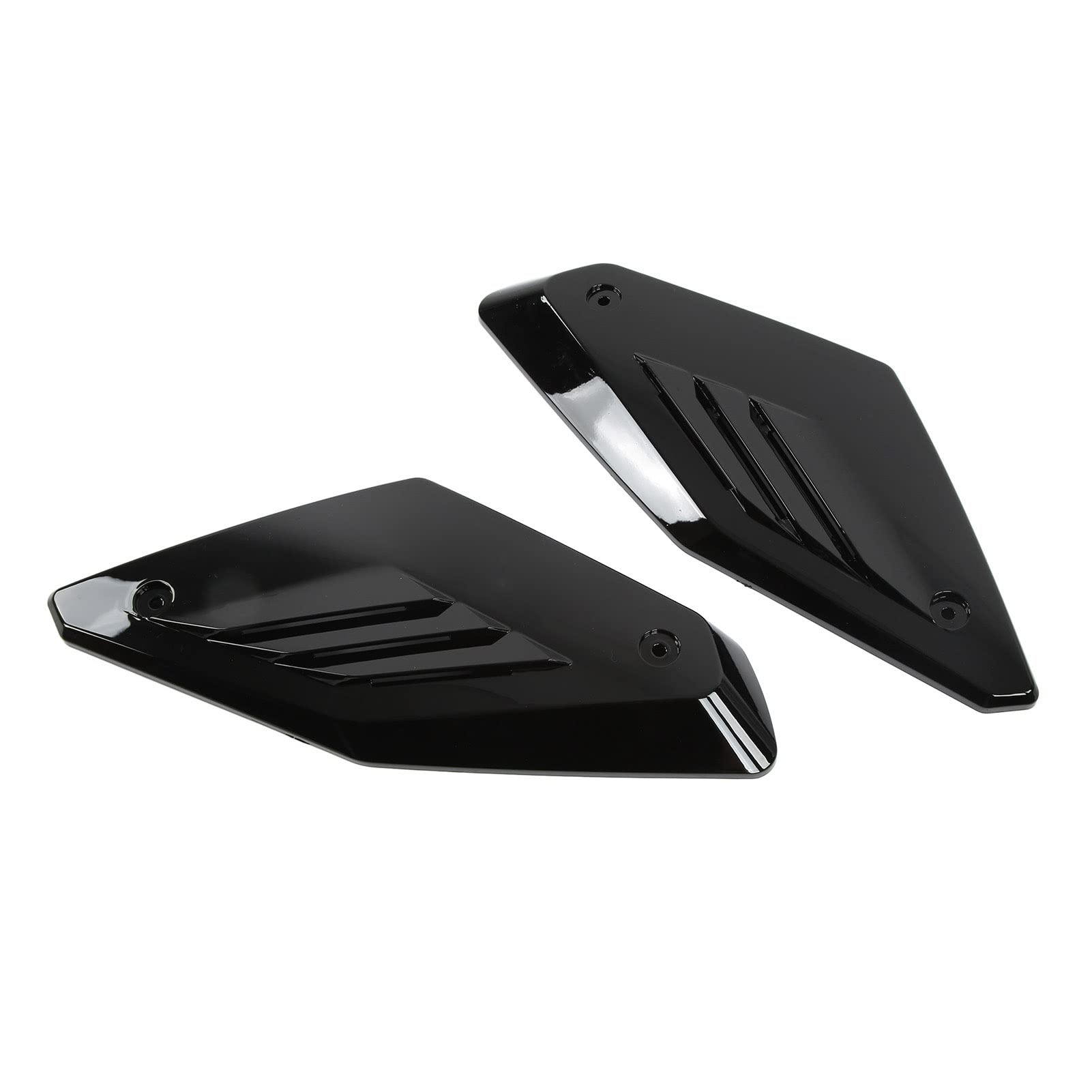 Motorcycle Air Intake Cover Trim - ABS Durable Protective Guard for Autocycle (Black) | Perfect Fit & Weather Protection for Harley, Honda, Yamaha Bikes | Ideal for Off-Road, Commuting & Custom Builds