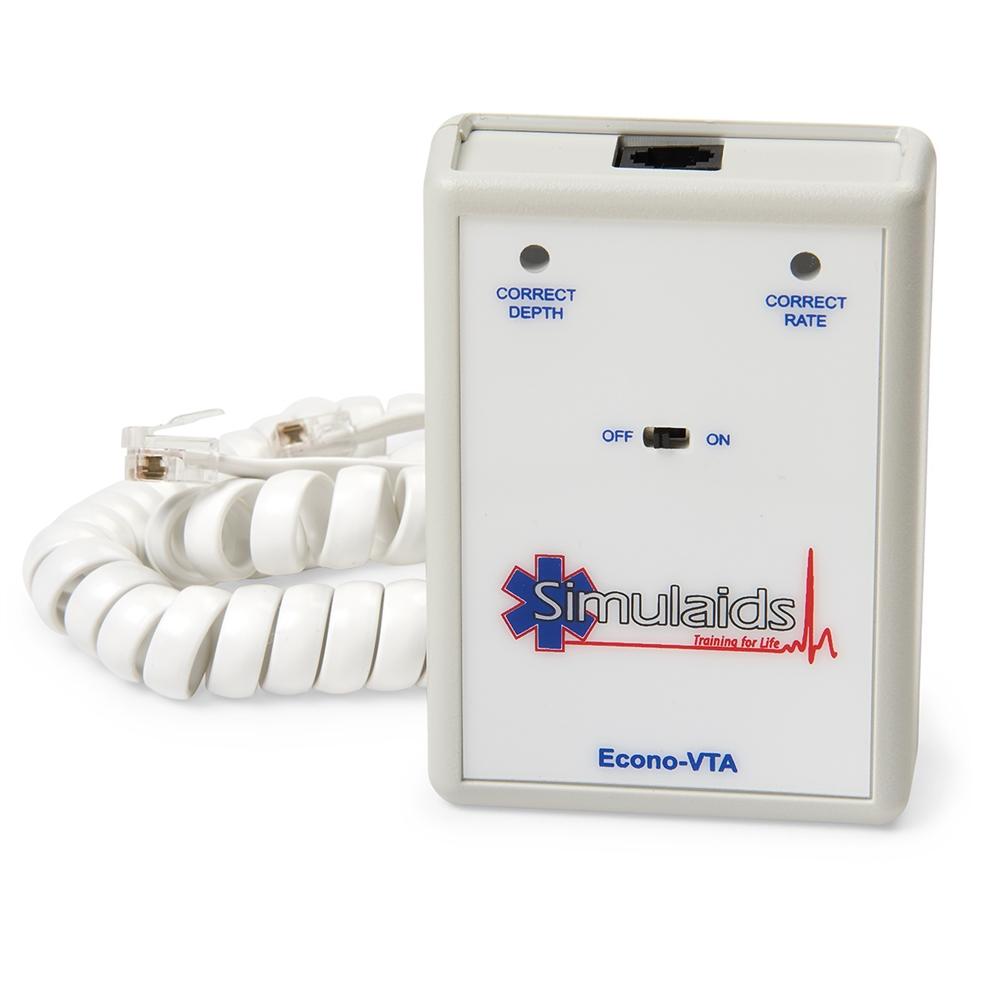 Econo VTA CPR Training Manikin - Light Skin Tone for Realistic First Aid & CPR Practice - Perfect for Schools, Hospitals & Emergency Training