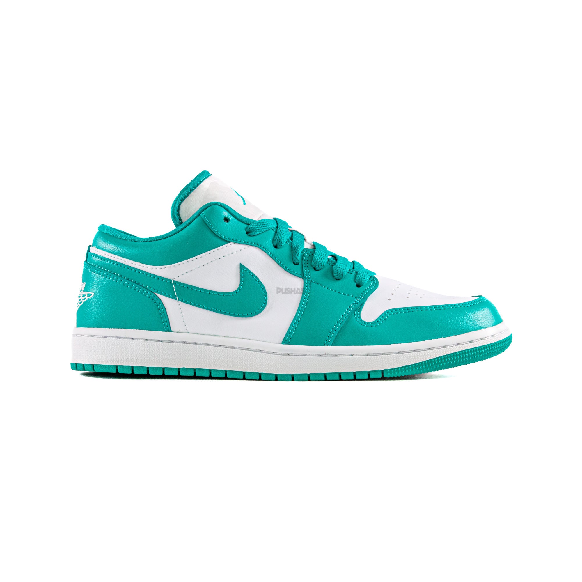 Air Jordan 1 Low 'New Emerald' Women's Sneakers (2022) - Comfortable Casual & Athletic Shoes for Running, Gym, and Streetwear Fashion