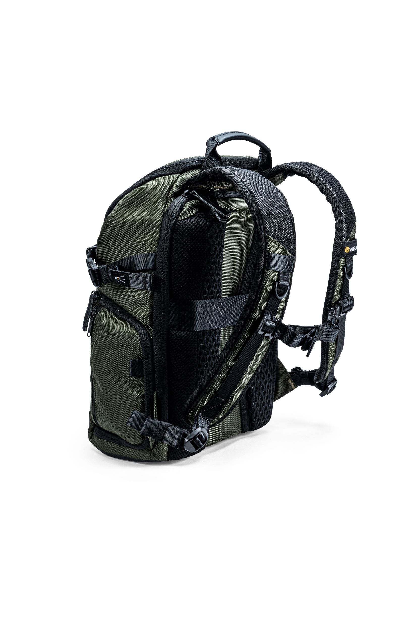 VEO SELECT 37 BRM GR Waterproof Hiking Backpack - Lightweight Travel Backpack for Men & Women, Durable Green Outdoor Backpack for Camping, Hiking, School and Daily Use