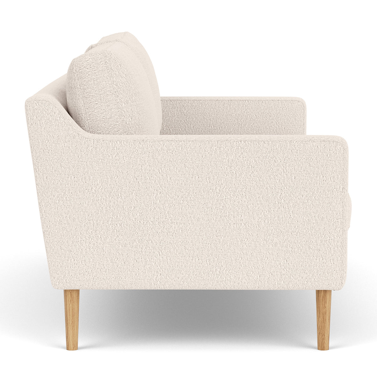 Astha Boucle 2 Seater Sofa - Modern Upholstered Loveseat for Small Spaces | Perfect for Apartments, Living Rooms & Cozy Home Decor