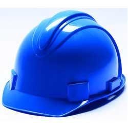 Pyramex Charger 4-Point Ratchet Suspension Hard Hat - ANSI Certified Safety Helmet for Construction & Industrial Work - Comfortable Blue Protective Headgear for Roofing, Welding & Heavy Duty Jobs