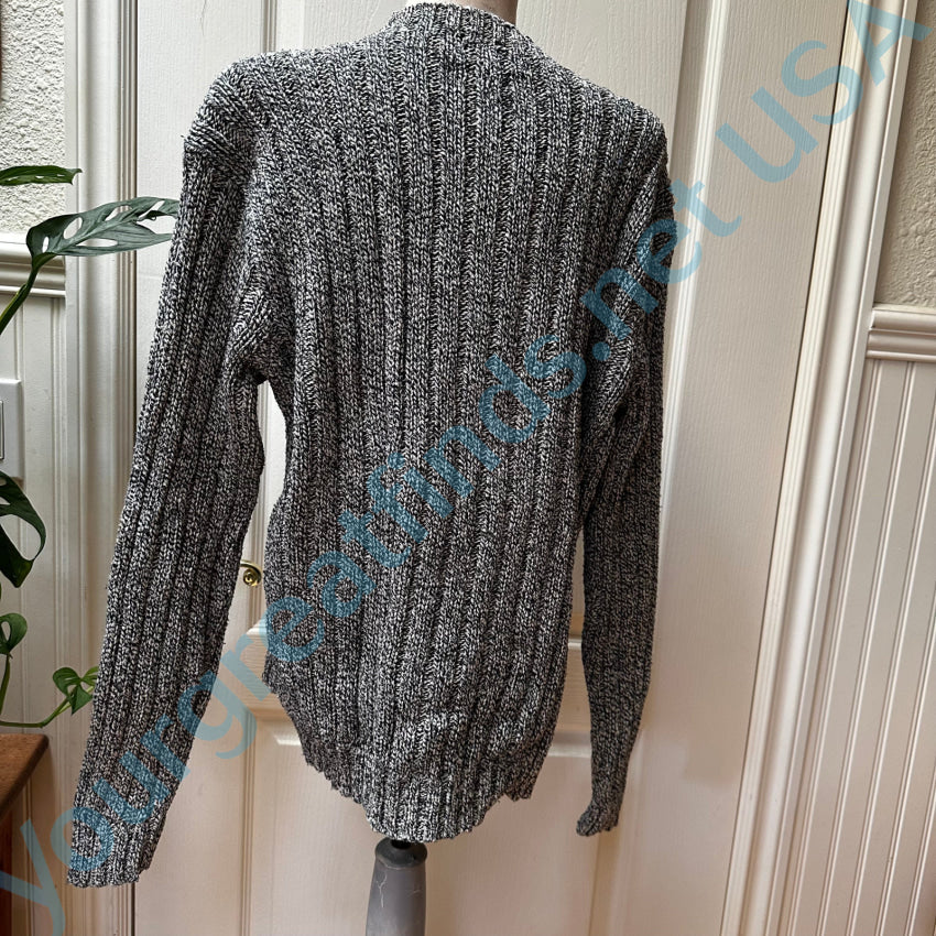 Vintage Ralph Lauren 100% Cotton Flag Sweater - Classic Monochrome Pullover for Men & Women | Perfect for Casual Wear, Fall Fashion & Holiday Outfits