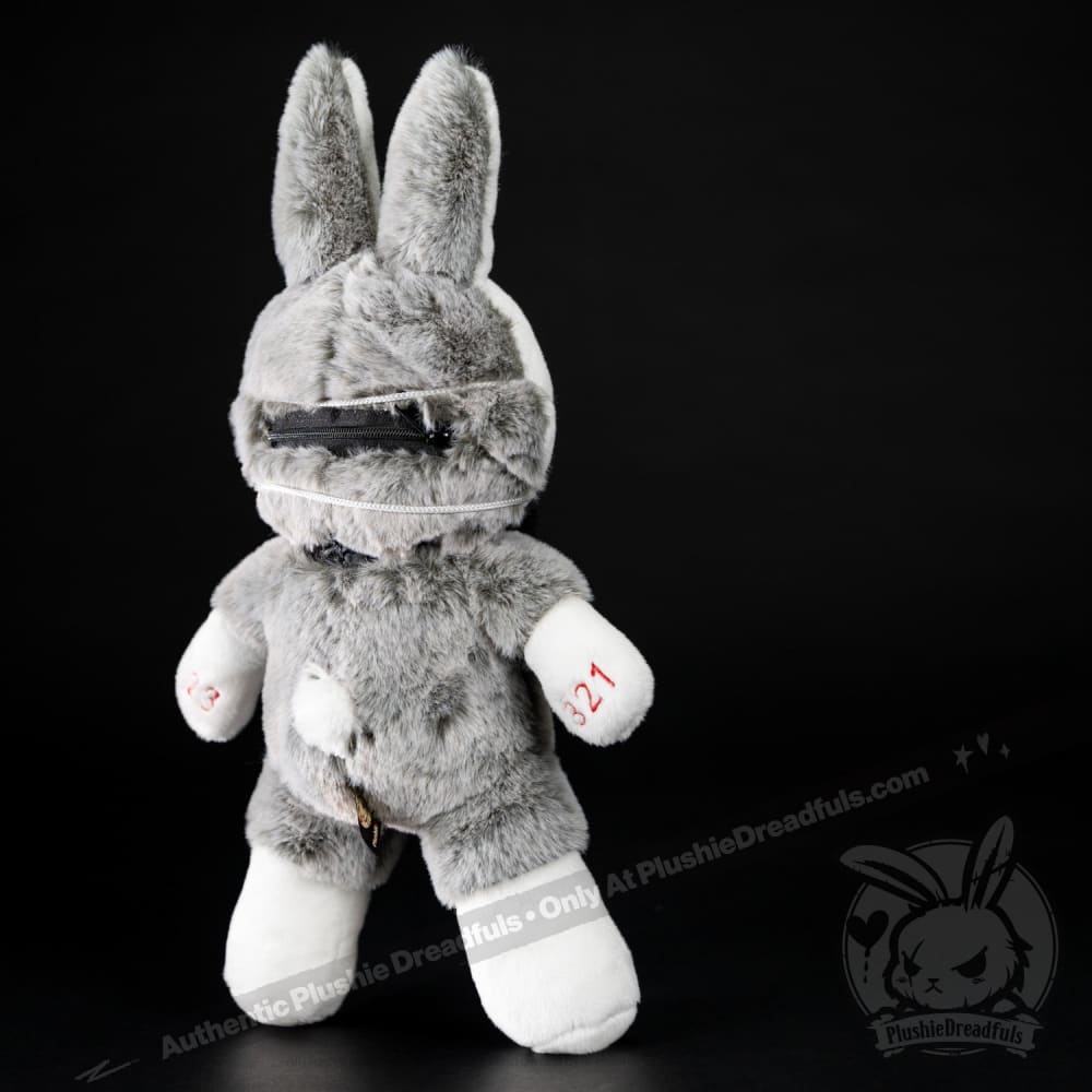 Plushie Dreadfuls OCD Rabbit - Soft Stuffed Animal Toy for Anxiety Relief, Mental Health Awareness & Comfort - Perfect for Therapy, Gifts, and Emotional Support