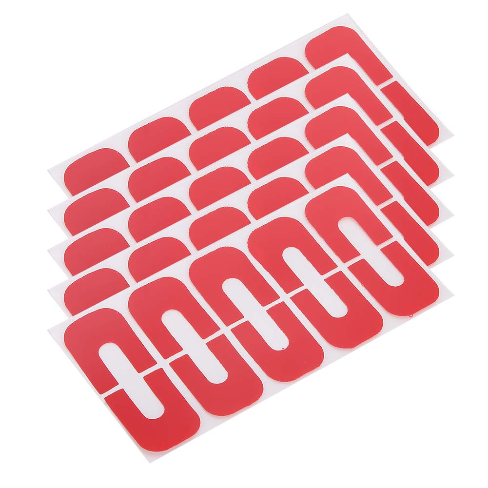 50PCS Disposable U-Shape Nail Polish Protector Stickers - Waterproof Skin Barrier Tape for Nail Art Painting & Manicure | Prevent Spills & Smudges for Perfect DIY Nail Designs at Home or Salon