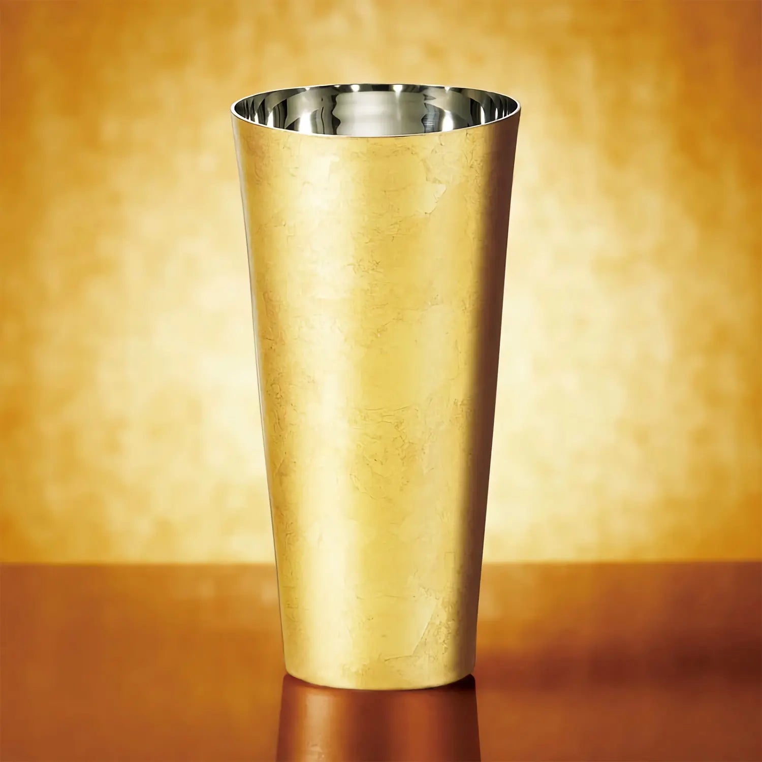 Asahi Hakugoromo 350ml Stainless Steel Double Wall Insulated Pilsner Beer Glass - Perfect for Chilled Lagers, Iced Cocktails & Outdoor Parties