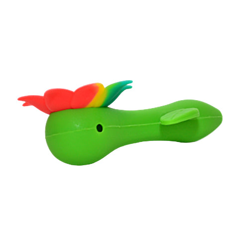 Premium Flower Silicone Pipe - Durable & Leak-Proof Smoking Accessory for Herbs - Perfect for Travel, Camping & Outdoor Use