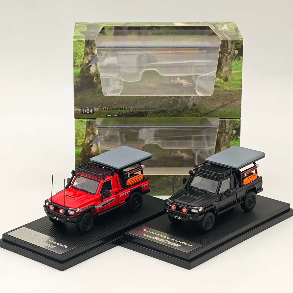 1/64 Toyota Land Cruiser LC79 Australian Style Modified Diecast Model Car - Collectible Miniature Toy for Hobbyists & Gifts (Perfect for Display, Car Enthusiasts Collections & Birthday Presents)