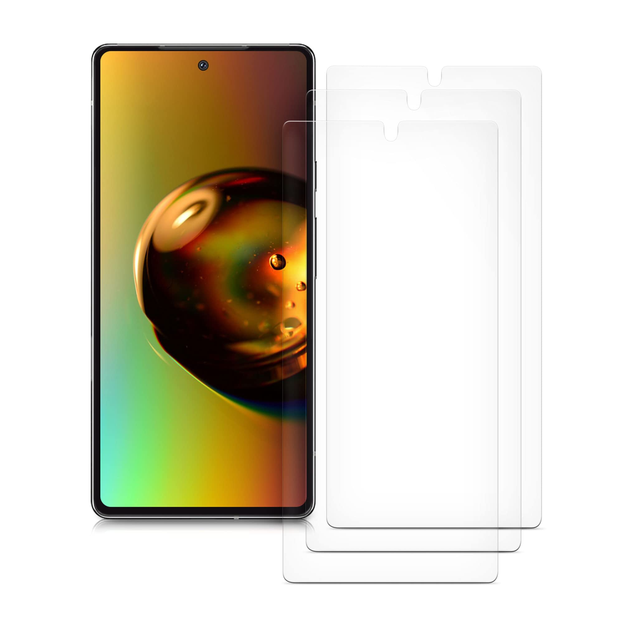 Google Pixel 6a Screen Protector - 3-Pack Ultra Clear for Daily Protection