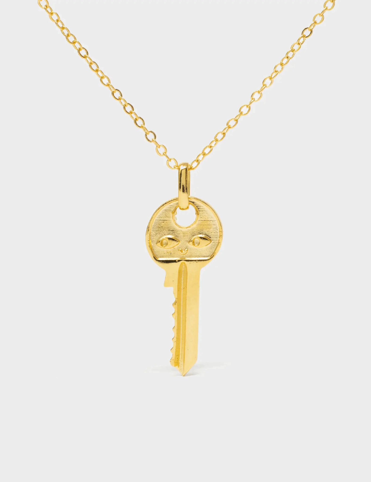 Eyelock Key Necklace - Stylish Key Pendant for Women, Fashion Jewelry Gift for Her - Perfect for Everyday Wear, Date Nights & Special Occasions